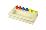 Moyo Montessori Moyo Montessori Box na vkládání válečků do otvorů