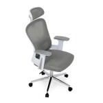 Kancelářská židle, houpací mechanismus, šedá, KA-K2031 GREY