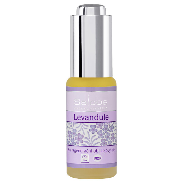 Bio regenerační pleťový olej LEVANDULE 20ml Saloos