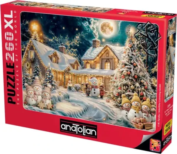 ANATOLIAN Puzzle Vánoční příběh XL