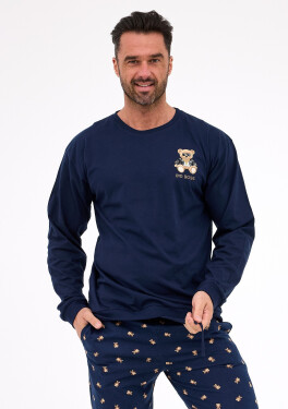Pyžamo Cornette 939/300 Big Boss long/r S-2XL pánské tmavě modrá XL
