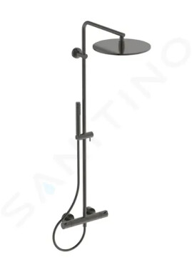 IDEAL STANDARD - CeraTherm Sprchový set s termostatem, průměr 30 cm, Magnetic Grey A7589A5