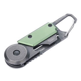 TROIKA multifunkční nářadí - EGON, ocel/hliník, 5 funkcí, šedo-zelená