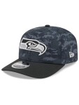 New Era Pánská kšiltovka Seattle Seahawks NFL 2026 Salute to Service 9SEVENTY Stretch-Snap