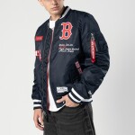 New Era Pánská bunda Boston Red Sox MLB Alpha Industries MA-1 Bomberjacke Velikost: 2XL