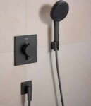 HANSGROHE - Ecostat Comfort E Termostatická baterie pod omítku, kartáčovaný černý chrom 33710340