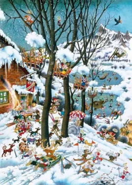 HEYE Puzzle Paradise: V zimě