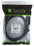 Techly DisplayPort 2.1 kabel černá / Přípojný kabel / DisplayPort - DisplayPort / 5 m / 4K 120 Hz / pozlacené konektory (ICOC-DSP-A21-050)
