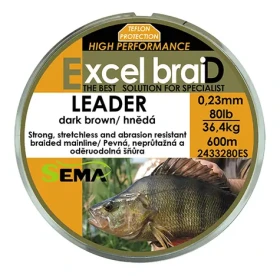 Sema Leader / Pletená šňůra / 600 m / 100 lbs / 45,5 kg
