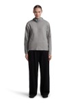 ICEBREAKER Wmns Merino 360 Realfleece Elemental LS Zip Hood, Metro Heather (vzorek) velikost: S