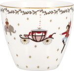 GREEN GATE Latte cup Royal Christmas 300 ml, multi barva, porcelán 300ml