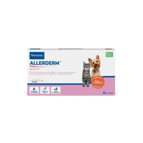 VIRBAC Spot on Allerderm / Péče o pokožku a srst / Pro psy a kočky / 6x2 ml