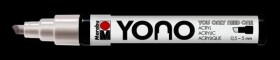 Marabu YONO akrylový popisovač 0,5-5 mm - bílý