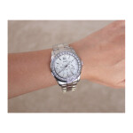 Outlet - GUESS hodinky U11052L1M Stříbrná
