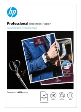 HP LaserJet / Fotopapír / matný / A4 / 200 g/m2 / 150 listů (7MV80A)