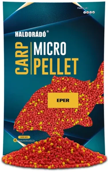 Haldorádó Pelety Carp Micro Pellet 600g 2,5mm Jahoda (HD30314)
