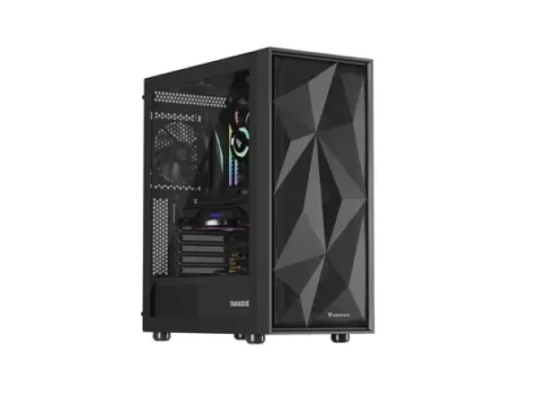 Genesis Diaxid 605F černá / PC skříň / ATX, micro-ATX, mini-ITX / USB 2.0 / USB 3.0 (NPC-2046)