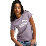 Dámské tričko Puma ESS Logo Tee light purple 586775 34