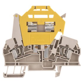 Weidmüller 1730900000 jisticí řadová svorka pružinová svorka Tmavě béžová 50 ks