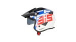 Přilba Acerbis Jet Aria Sport bílá/modrá/červená bílá/modrá/červená L