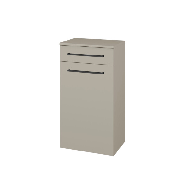 Dřevojas - Nízká skříňka DOS SNDZ 50 - L04 Béžová vysoký lesk / Úchytka T06 / L04 Béžová vysoký lesk / Levé 156305H