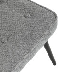 Relaxační křeslo, šedá, sametová látka, AK-303 GREY2