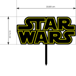 Zápich Star Wars Logo