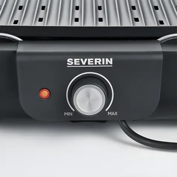 Severin PG 8556 černá / Elektrický gril / 2300W / regulace teploty do 220°C (PG 8556)
