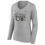 Fanatics Dámské tričko Vegas Golden Knights 2023 Stanley Cup Champions Locker Room Long Sleeve V-Neck Velikost: