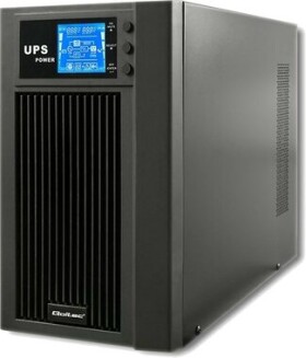 Qoltec 53043 UPS černá / UPS / 3000VA / 2400W / LCD (53043)