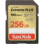 SanDisk Extreme PLUS SDXC 256GB / Paměťová karta / Class 10 / UHS-I U3 / čtení: 190 MB/s / zápis: 130 MB/s (SDSDXWV-256G-GNCIN)