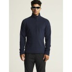 Běžecká mikina CRAFT CORE Explore Fleece - modrá Velikost textilu: M