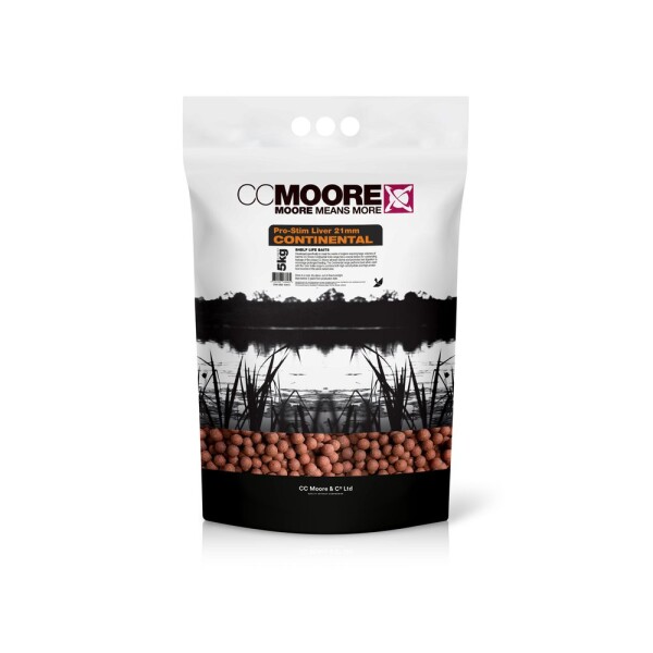 CC Moore Boilies Pro-Stim Liver Continental 5kg - 21mm,CC Moore Boilies Pro-Stim Liver Continental 5kg - 21mm
