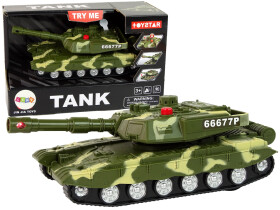 Mamido Vojenský tank s třecím pohonem a efekty