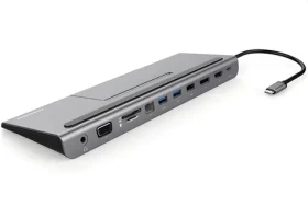 PremiumCord USB-C MST Full Size / Dokovací stanice / Multi-Stream Transport / pod notebook (ku31dock13)