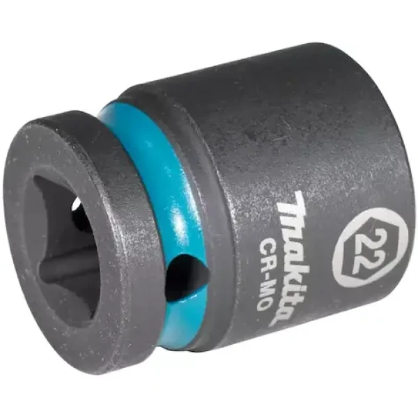 Makita IMPACT BLACK E-16184 / klíč nástrčný 1/2" / čtyřhran / 22mm (E-16184)
