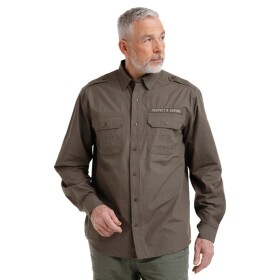 Bushman Pánská košile Sibut, khaki XXXXL