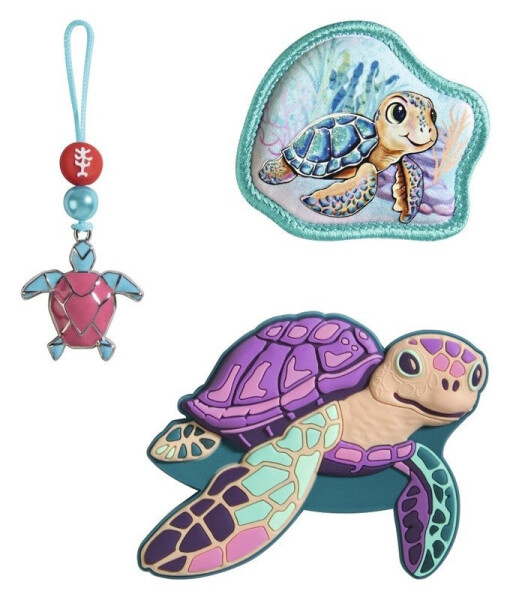 Doplňková sada obrázků MAGIC MAGS, Turtle Josie, pro aktovky a batohy