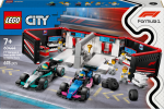LEGO LEGO® City 60444 Garáž F1® a vozy Mercedes-AMG a Alpine