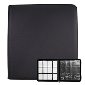 Album na karty TCG Guru 12-Pocket Zippered - Xenon Black na 480 karet