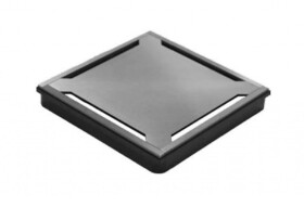 I-Drain - Square Rošt Star 15x15 cm, pro podlahovou vpusť, dvoustranné provedení IDROSQ0150U