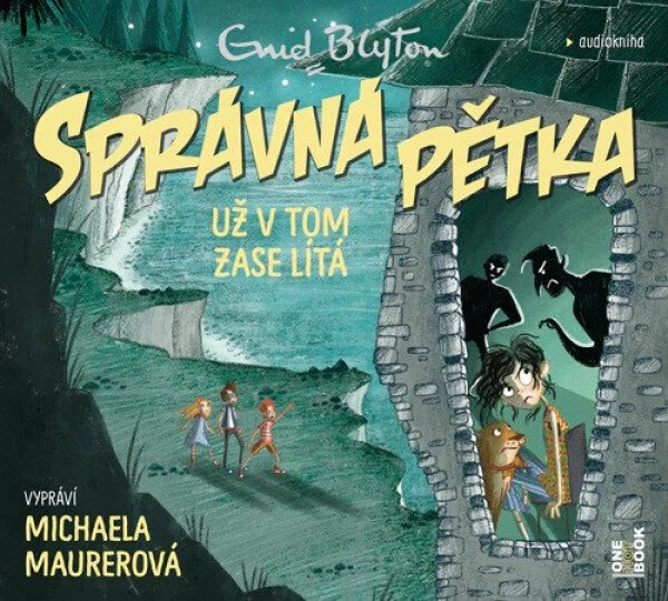 Správná pětka 8. už v tom zase lítá (audiokniha - čte Michaela Maurerová) - Enid Blytonová