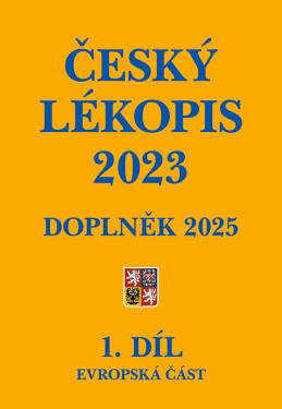 Český lékopis 2023 - Doplněk 2025 - zdravotnictví ČR Ministerstvo