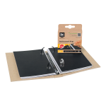 Djois zpevňovací kroužky děrovaných dokumentů, ⌀ 13 mm, transparentní, 500 ks