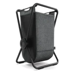 Simplehuman X-FRAME černá ocel, šedý polyester / Koš na prádlo / skládací / jednoduchý