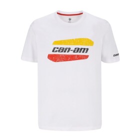 Pánské tričko Can-Am Original-bílé Velikost obuvy:
