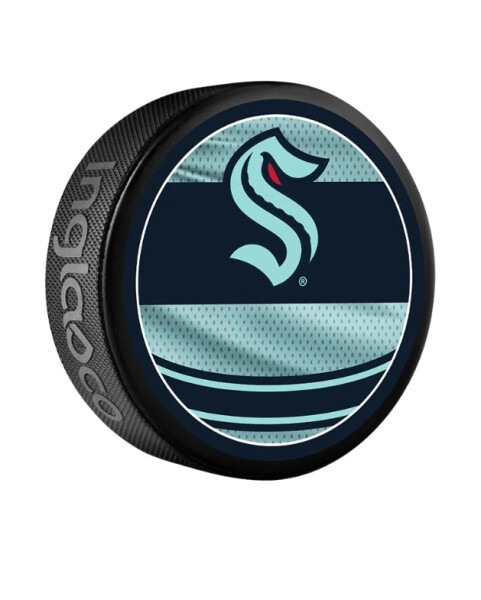 Inglasco / Sherwood Puk Seattle Kraken NHL Reverse Retro Jersey Souvenir Collector Hockey Puck