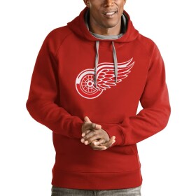 Fanatics Pánská Mikina Detroit Red Wings Logo Victory Pullover Hoodie Red Velikost: