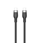 Hyper Nabíjecí kabel Silicone 240W USB-C (M) - USB-C (M) 2 m černá (HY-HJ4002BKGL)