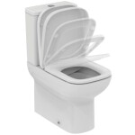 IDEAL STANDARD - i.Life A WC kombi se sedátkem SoftClose, vario odpad, RimLS+, bílá T481501